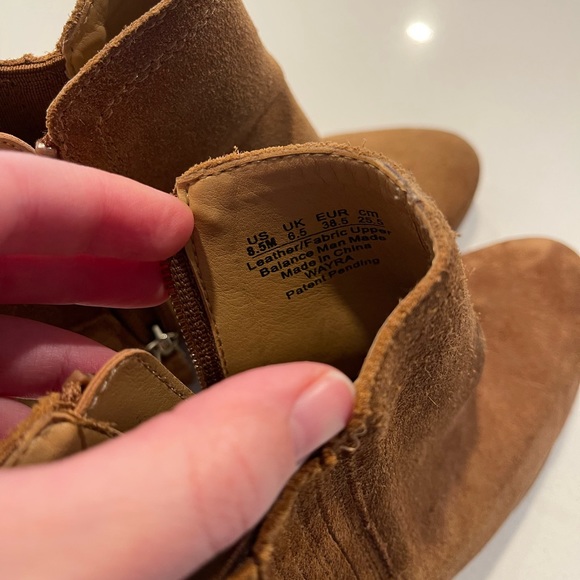 Franco Sarto Suede Ankle Booties - Picture 5 of 6